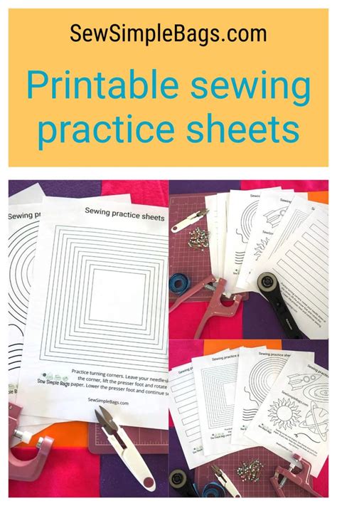 Printable Sewing Practice Sheets Sewing Practice Sheet Stitch