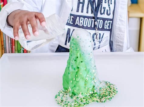 Glitter Erupting Volcano Science Experiment That Kids Will Love