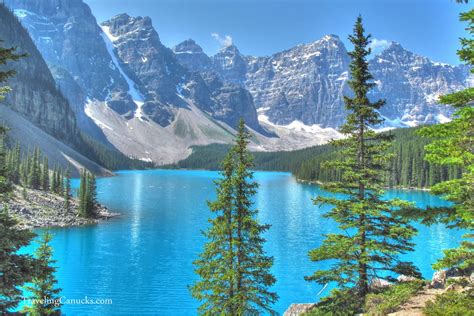 Canadas Most Picturesque Lake Moraine Lake In Banff