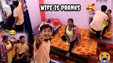wife is pranks 😡 बुडीलाई prank गर्दा नसोचेको भयो😂 husband wife fight youtube