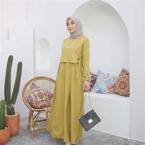 Ohayo.co.id ini warna hijab yang cocok untuk busana putih gomuslim sumber : Baju Gamis Warna Lemon Cocok Dengan Jilbab Warna Apa ...