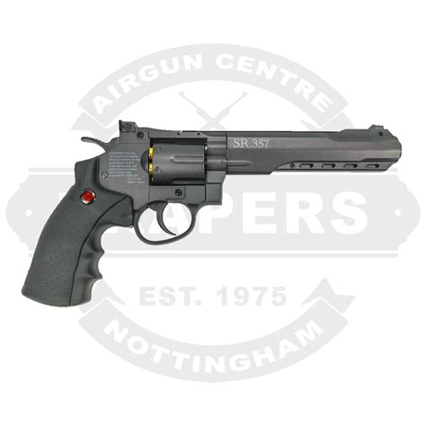 Crosman Sr357 Revolver Black 45mm Bb Air Pistols New New Air Guns