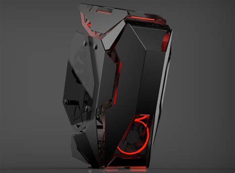 Raidmax Intros The X08 Tower Type Open Air Chassis Techpowerup