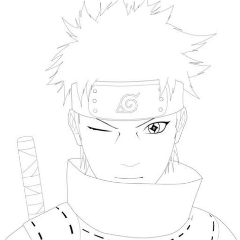 Naruto Sketch Drawing Naruto Drawings Anime Drawings Sketches Anime Sketch Line Art Drawings
