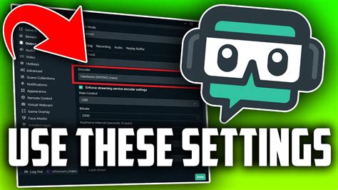 Best Streamlabs OBS Settings For Streaming 1080p 60fps Streamlabs OBS