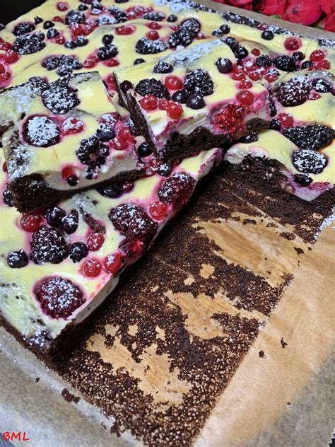 Glutenfrei backen und kochen bei zöliakie. Schokoladen-Beeren-Cheesecake…so lecker und fruchtig ...