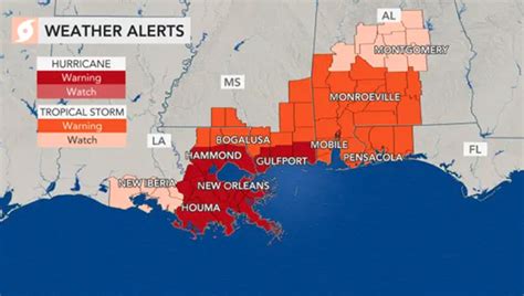 Hurricane Warnings In Effect Along Mississippi Gulf Coast As Zeta Approaches Magnolia State