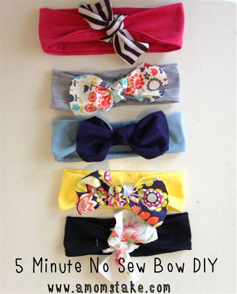 5 Minutes Knotted No Sew Diy Headband A Moms Take