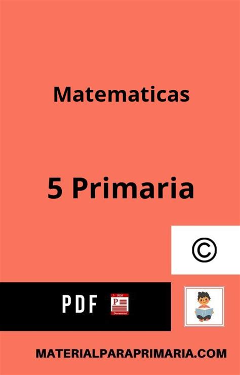 Fichas Matematicas 5 Primaria Pdf 】 2024