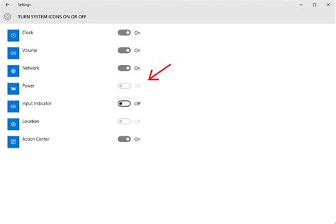 Turn On Or Off System Icons On Taskbar In Windows 10 Tutorials