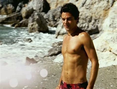 Shirtless Gazing Dominic Cooper