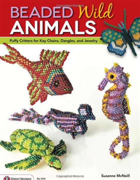 Book Review Beaded Wild Animals The Beading Gem