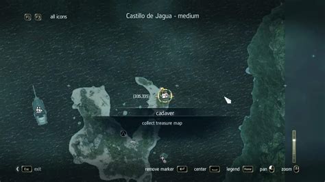 Assassins Creed 4 Black Flag Treasure Maps Locations Guide