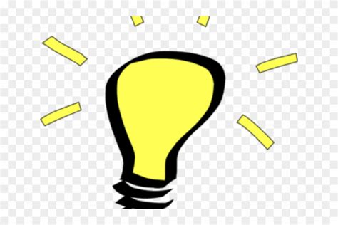 Bulb Clipart Solution Bright Idea Bulb Png Free Transparent Png