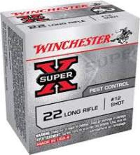 Winchester Super X 22lr Shotshell 22lrs 12 50 Per Box