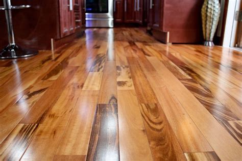 Solid Prefinished Brazilian Tigerwood Wood Flooring Sample Tigerwood