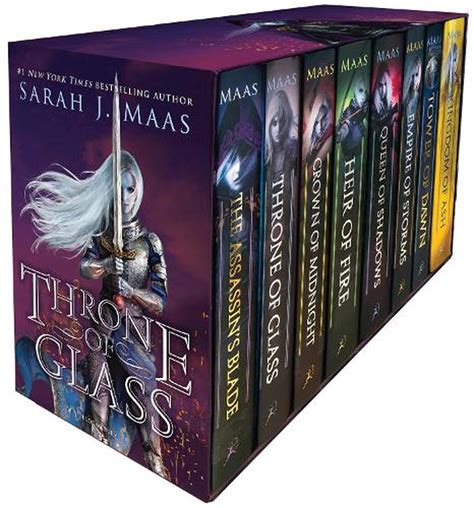 Throne Of Glass Box Set By Sarah J Maas Hardcover 9781547602186
