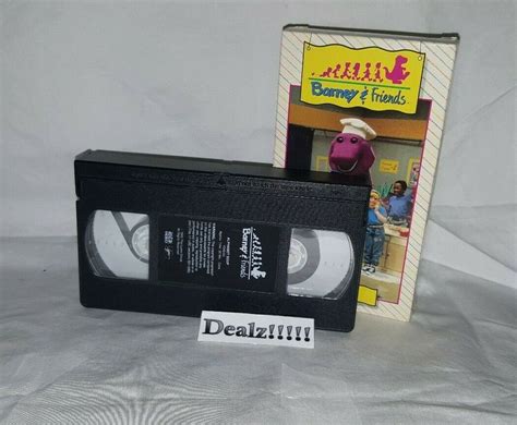 Vintage Barney And Friends Vhs Alphabet Soup Grelly Usa