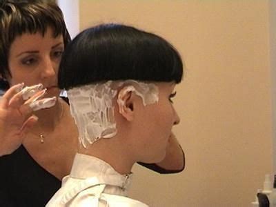 Extreme short pixie undercut hair makeover, nape buzz cut haircut women by alisha heide. nape shave | Forced haircut, Bowl haircut women