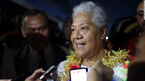 Fiame Naomi Mataafa The Woman Who Won Samoas Election But Still Can