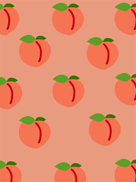 P E A C H Peach Wallpaper Peach Aesthetic Fruit Wallpaper