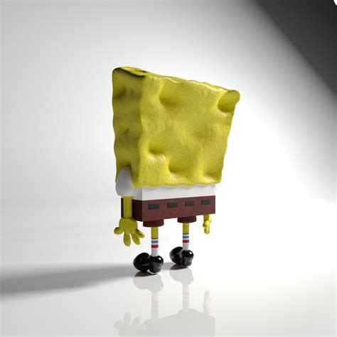 Spongebob Squarepants 3d Model Turbosquid 1781774