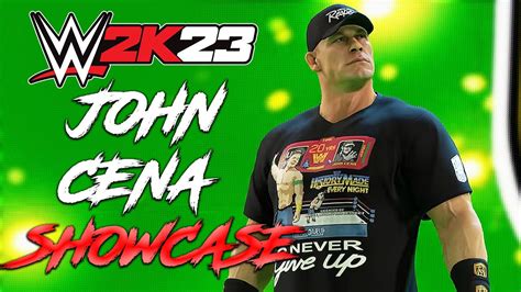 WWE2K23 John Cena Showcase Trailer Featured Matches WWE2K23 YouTube