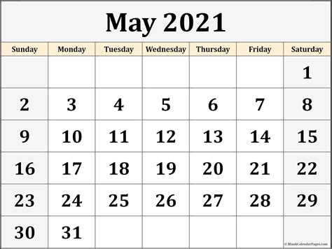 Are you looking for a free printable calendar 2021? May 2021 calendar | free printable monthly calendars