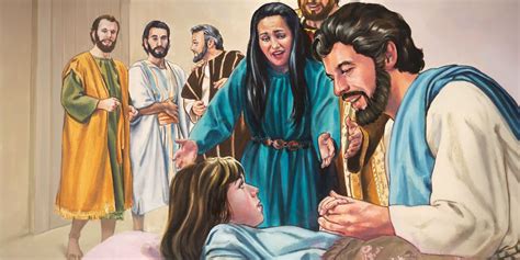 Jesús Resucita A La Hija De Jairo Con Imágenes De