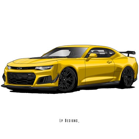 Artstation Chevrolet Camaro Zl1 1le