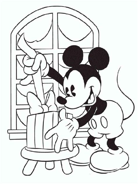 It's one of kids' favorites when it comes to the holiday's & during christmas time. Mickey Mouse Christmas coloring pages. Free Printable ...