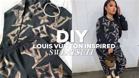 Diy Louis Vuitton Inspired Sweatsuit Kirah Ominique Youtube