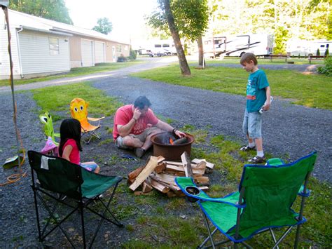 Kamping With Our Kids Little Red Barn Campground Quakertown Pa My