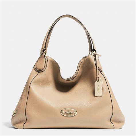 Coach Pebbled Leather Bucket Bag