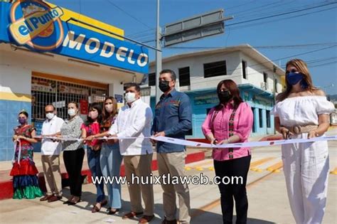 Inaugura Gobierno Del Estado Obra De Pavimentación En Huixtla