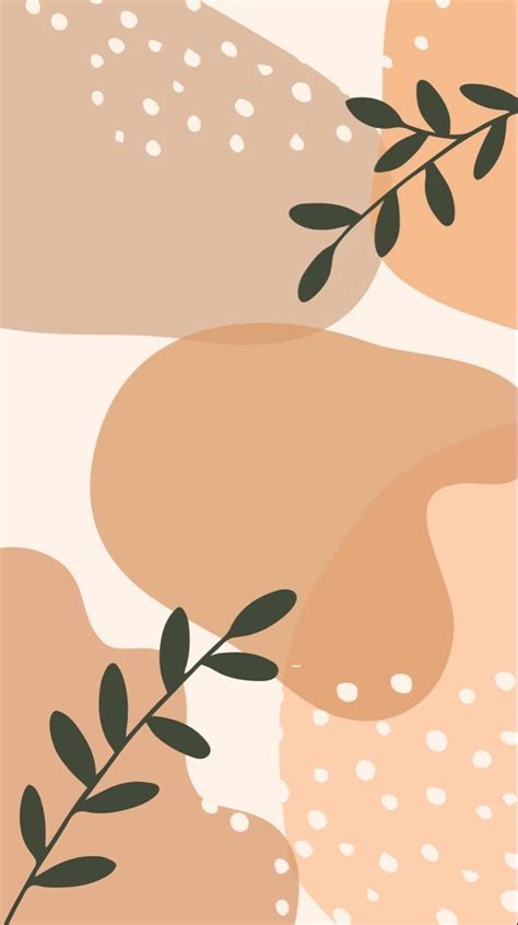 Brown Aesthetic Minimalist Neutral Wallpaper Iphone Fititnoora
