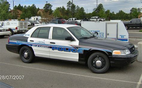 City Of Flagstaff Az Police P2178 Ford Cvpi Slicktop Police Cars