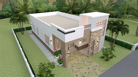 Dec 25 2019 House Plans 7x14 With 3 Bedrooms Terrace Roofthe House