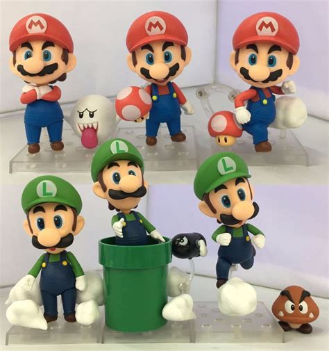 Free Shipping 3pcs Cute Super Mario Game Mario And Luigi Brothers Set Pvc