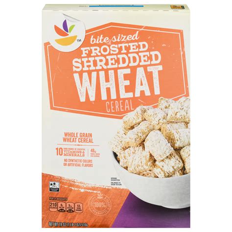 Save On Stop And Shop Shredded Wheat Cereal Frosted Bite Size Order