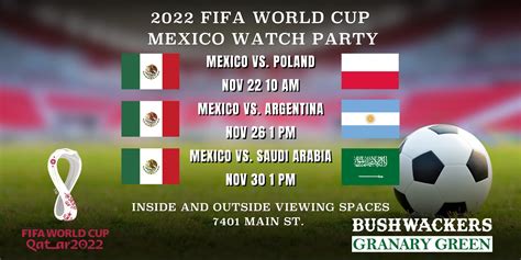 Nov 22 | FIFA WC Mexico Watch Party - Mexico v. Poland | Omaha, NE Patch