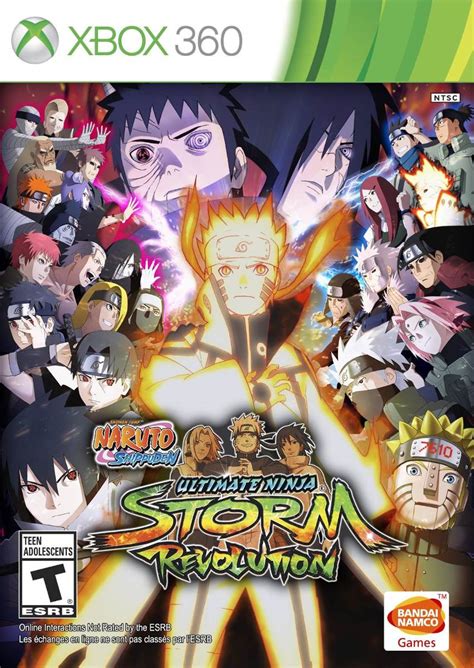 Naruto Shippuden Ultimate Ninja Storm Revolution Xbox 360 R 128