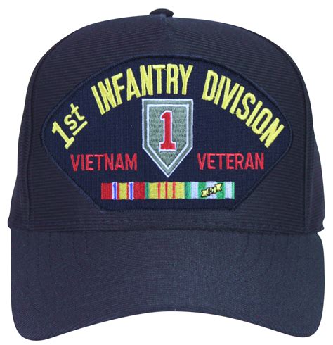 It has seen continuous service since its organization in 1917 during world war i. 1st Infantry Division Vietnam Veteran with Patch and ...