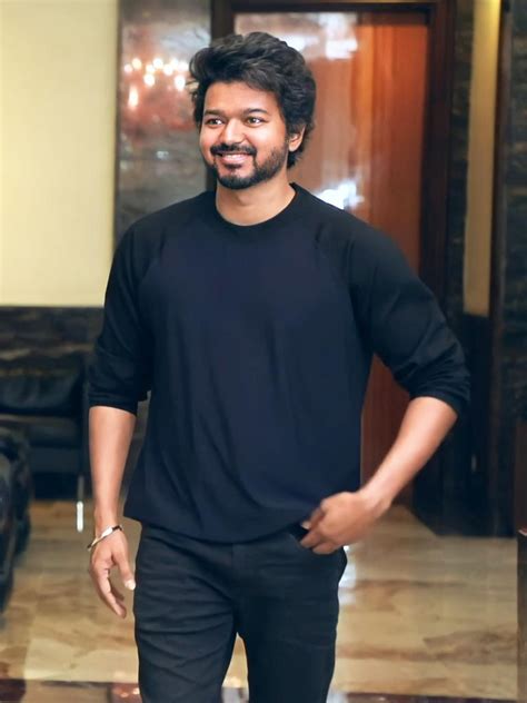 From the university of pennsylvania in. Thalapathy Vijay Handsome Look in Black T-Shirt | Vijay ...