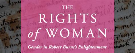 gallery gateway the rights of woman gender in robert burns s enlightenment the rosenbach