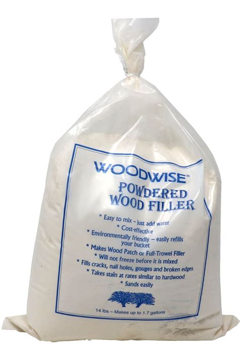 Woodwise Powdered Wood Filler Red Oak14lb