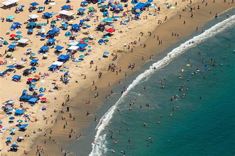 California Summers At The Beach West Coast Aerial Photography Inc
