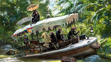 Jungle Cruise Attraction At Disneyland Magic Kingdom Park Updated To
