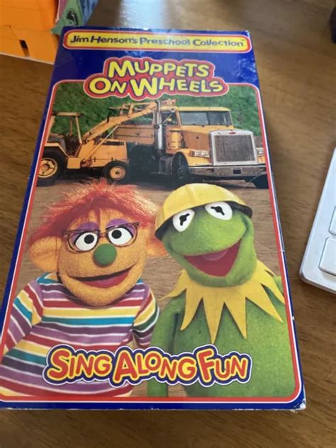 Jim Hensons Preschool Collection Muppets On Wheels Vhs 1995 500
