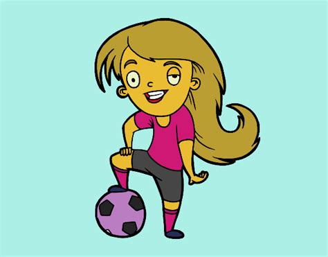Dibujo De Fútbol Femenino Pintado Por En El Día 01 02 22 A Las 025333 Imprime